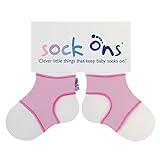Sock Ons Socks - 6-12 Months, Baby Pink by Sock Ons