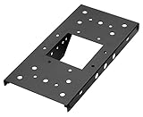 Architectural Mailboxes 7540 Adapter Plate for Wooden Post, 4-Inch x 4-Inch, Black by ARCHITECTURAL 