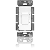 0 – 10 VディマーEnerlites 51300l-w低電圧ディマースイッチ0 – 10 V LEDと蛍光灯器具、単極/ 3ウェイディマースイッチ、マルチGangのインストール、ホワイト