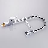 Auralum® キッチン用 混合水栓 台所用 蛇口 整流 シャワー両用 シングルレバー形 回転可能 本体