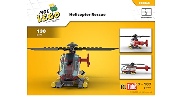 helicopter rescue lego
