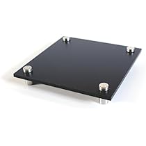 Amazon.co.jp: MKE マットブラックで映える!!【正方形】のアクリル台