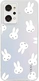 Runkey 対応 OPPO RENO 7A / 9A ケース 対応 OPPO Reno9 A/OPPO Reno7 A ケースミッフィー ケース ミッフィー スマホケース 携帯 カバー かわいい おしゃれ ケース TPU レンズ保護 ワイヤレス充電対応 指紋防止 クリア