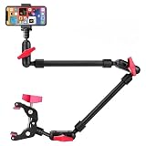 zmart カメラ マジック アーム スーパークリップ ブラケット付き スマートフォン カムコーダー アクションカメラ クランプマウント タブレット ウェブカメラ スタジオキットセット CK001-3-YAZU-SJJ