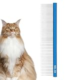 ステンレス鋼の犬用コーム | ステンレススチールペットヘアブラシ - ペット用品プロフェッショナル猫グルーミング用品ふわふわ猫犬コーム