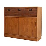 ブラウン／Barrel キッチンカウンター キッチン カウンター リビング レトロ アカシア 無垢材 アイアン お洒落 かっこいい シンプル カフェ