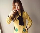 マタニティウェア 服 ワンピース ゆったり さわやか プリント カジュアル ワンピース 妊婦服 産前 産後 レディース マタニティワンピース M 写真色