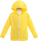 (ポッケポッシュ)Pokke Poche 日本製 ベビーキッズ 子供用UVパーカー 【2016-0027】80cm イエロー