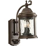 Progress Lighting p5854 Ashmore 2ライトモーションセンサー屋外壁取り付け用燭台with S、 P5854-20 1
