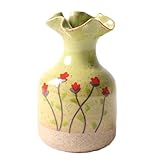 Gespout 花瓶 陶器 白 和風 花器 一輪挿し おしゃれ 装飾用品 ドライ花瓶 観葉植物 花入 水耕栽培用 卓上置物 フローラ 円柱 可愛い 雑貨 人気 小さな口の花瓶