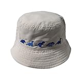 LeafIn 紫外線対策 ベビーUVcut帽子 キッズハット 両面使用 棉生地 アウトドアウェア 新生児から幼稚園までの子供向けキャップ チューリップハット カウボーイ帽 (XXL（頭囲：54cm）,