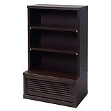 アビライト 日本製(大川家具) 天然木 引出付 多目的フリーボード 幅60 ロータイプ ブラウン 3210