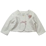 《秋冬春対応》(日本製) Pample Mousse(パンプルムース) 変わり織りストレッチニットボレロ 80cm/IV NO.DP-73204