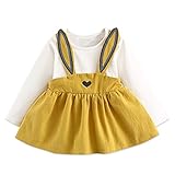 ベビー服　子供服　女の子　ワンピースス　プリンセスドレス　Cutelove　ウサギ　長袖　コットン　綿　ガールズ　赤ちゃん　春秋　可愛い　素敵　洋服 お姫様　フォーマル　入園式　七五三　結婚式　通園　