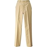 レディースチノパンツ(ノータック) カラー:002ベージュ サイズ:4L