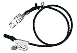 デンサン 柱上安全帯用セフティロープ(軽量タイプ) DB-200FCS-BK [落下防止 電気工事 高所での安全作業]