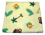 NoJo Jungle Babies Crib Sheet (Discontinued by Manufacturer) by NoJo [並行輸入品]