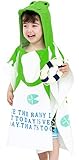 Infant KidsAnimal Design Hooded Bath/Beach Poncho Towel Frog by Bienvenu