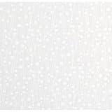 SheetWorld Fitted Square Playard Sheet 37.5 x 37.5 (Fits Joovy) - White On White Floral Stems - Made