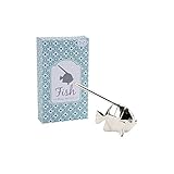 (シージービー・ギフトウェア) CGB Giftware シルバー 魚 リングホルダー アクセサリー 収納 (ワンサイズ) (シルバー)