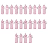 【ノーブランド品】ベビーシャワー 好意 パーティー 装飾 24PCS 洗礼 ミニ 哺乳瓶 ギフト 洗礼 パーティー