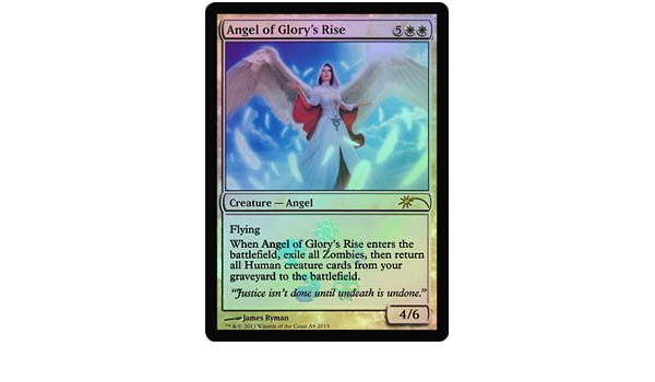 Amazon 英語版 プロモーショナル ウォルマート フォイル Promotional Walmart Foil 栄光の目覚めの天使 Angel Of Glory S Rise マジック ザ ギャザリング Mtg トレカ 通販