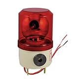 uxcell インジケータシグナルライト　回転フラッシュライト　DC 24V 5W　 8 x 13cm