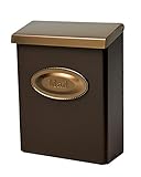 Gibraltar DMVKGV04 Large Vertical Locking Wall Mount Mailbox, Venetian Bronze by Solar Group