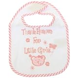 赤ちゃん・ベビー どうぶつのデザイン ベルクロストラップ スタイ (2種類からお選びいただけます) (0~3ヶ月) (ピンク)