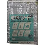 ユタカ　シート　透明糸入りシート　２．７ｍ×２．７ｍ B-22(2.7X2.7M)