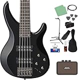 YAMAHA TRBX305 BL 5弦ベース初心者12点セット 【ミニアンプ付】 アクティブベース ヤマハ