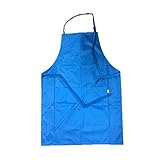 Lovoski 子供　ベーキング　キッチン　料理　絵画　エプロン　防水　防油　アクセサリー　全8色　 - 湖の青