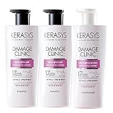 [Kerasys] ケラシス ダメージクリニック シャンプー Damage Clinic shampoo 750ml x2本 リンス Damage Clinic Rinse 750ml x 1本 [海外直送品]