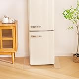 AHAZIAH冷蔵庫 マット 55*65cm 厚さ2mm 無色 透明 冷蔵庫 フローリング 耐震マット キズ防止 凹み防止
