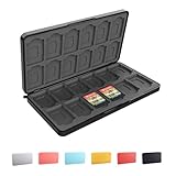 switch ゲームカードケース 24枚 PYSD switch ソフトケース スイッチ専用 ゲームカード収納ケース ブラック Switch/Switch Lite/Switch有機ELモデル対応 カードまとめ収納