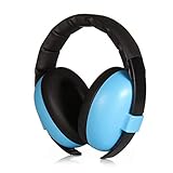 MolySun イヤーマフ イヤーマフ 防音小さな赤ちゃんの聴覚保護耳のマフス赤ちゃんを守る快適な騒音低減幼児3ヶ月以上（青）