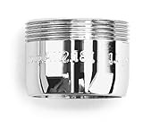pf Waterworks Masterfit水保存デュアルスレッドWaterSense Bathエアレーター – 1.5 GPM、pf0549
