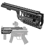日本国内在庫品 東京マルイ 電動ガン MP5K PDW用 レールハンドガード 軽量強化樹脂製 - ブラック