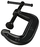Bessey 540-3 Ductile Alloy Cast Clamp with 3 Capacity x 1 7/8 Throat Depth & 1,800 lb Clamping Force