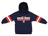 NHL Little Boy 's乳児/幼児用New York Rangersプルオーバーフリースパーカー、海軍