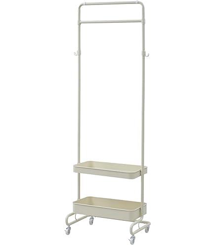 Amazon.co.jp: AZUMAYA ハンガーワゴン PW-55WH : 産業・研究開発用品