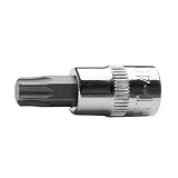 (STRAIGHT/ストレート) 1/4"(6.3mm) ヘクサロビュラビットソケット T40 (いじり止め無) 10-228