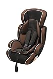 TMJ ジュニアシート NENNE(ネンネ)  ブラウン 1歳から11歳 ロングユースチャイルドシート ハイバッグ ブースター
