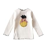 Tovadoo 子供服 ベビー服 女の子 トップス 秋冬 長袖 パイナップル柄 姉妹揃い 可愛い 部屋着 保育園 旅行 1-5歳