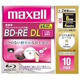 マクセル 録画用 BD-RE DL Ver.2.1 1-2倍速 50GB 10枚 [PC]