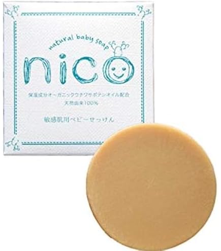 ニコ石鹸　6個セット　泡立てネット付 Amazon | TUMAKOU nico石鹸 泡 無添加 ボディソープ 保湿 として使える