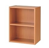 カラーボックス　2段　組立式 (ナチュラル)