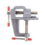 OUNONA クランプオンベンチバイスDIYクラフトジュエリーのための多目的家庭用ミニフラットテーブルバイスベンチクランプ木工彫刻バイス（30MM/5881）