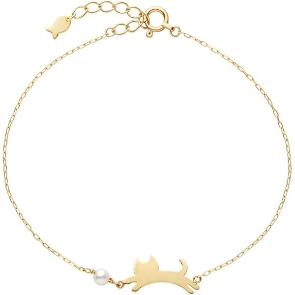 ヴァンドーム青山　K10 ねこ ブレスレット Amazon.co.jp: 【公式】[ヴイエー ヴァンドーム青山] ブレスレット K10