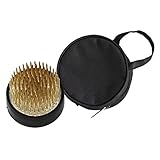 B Baosity 生け花用　剣山　丸型　花器　収納袋　バッグ付き